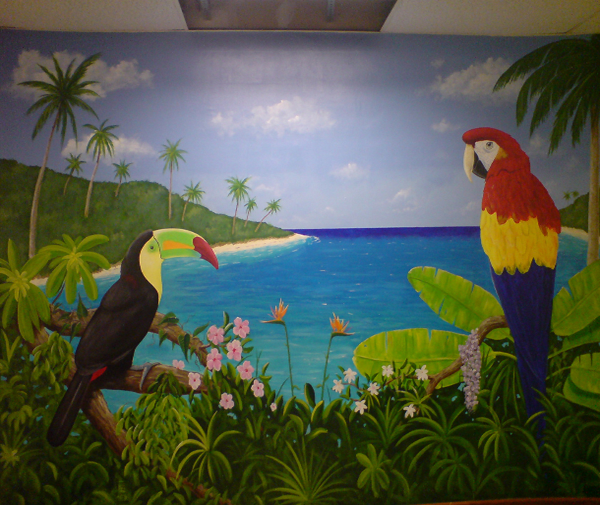 Wall Murals - Jungle Island